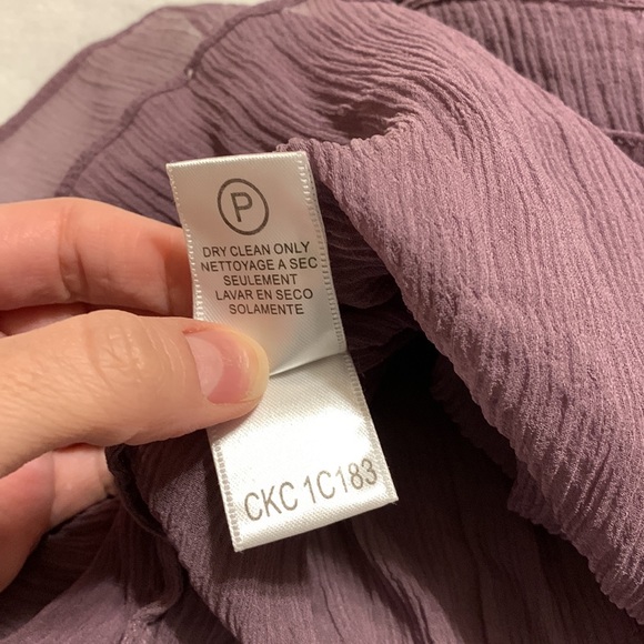 BCBG purple silk top xxs - Picture 4 of 8